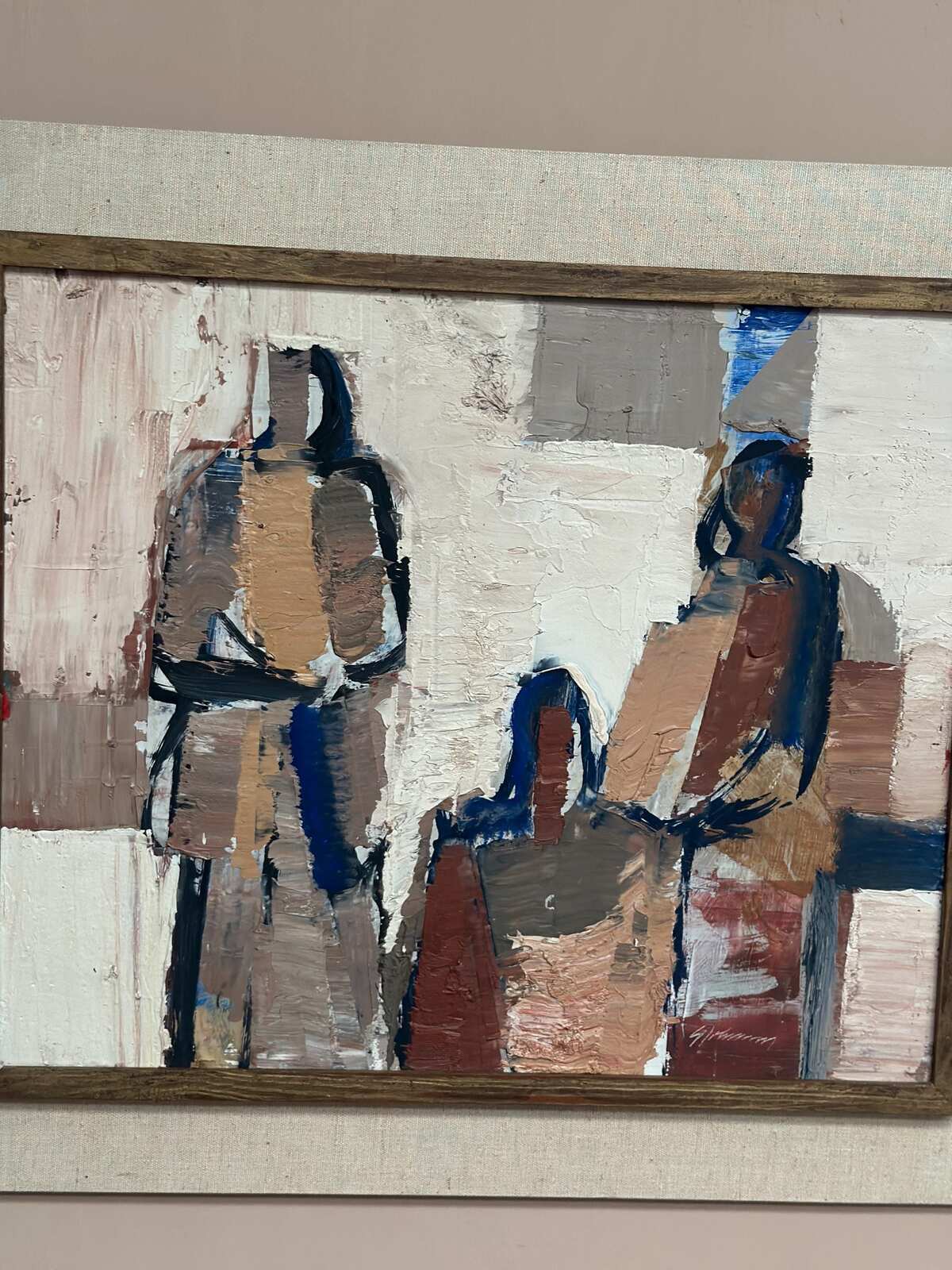 “Abstract Figures” by Gunnar Jonson (1917–2007)