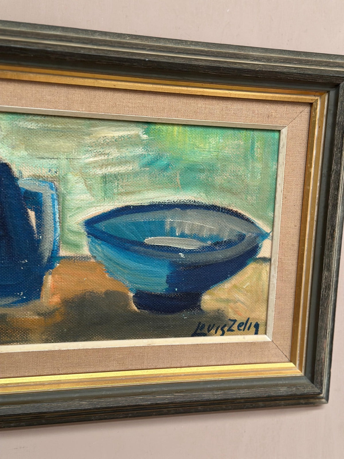 “Kattle Bowl and Glass” by Louis Zelig
