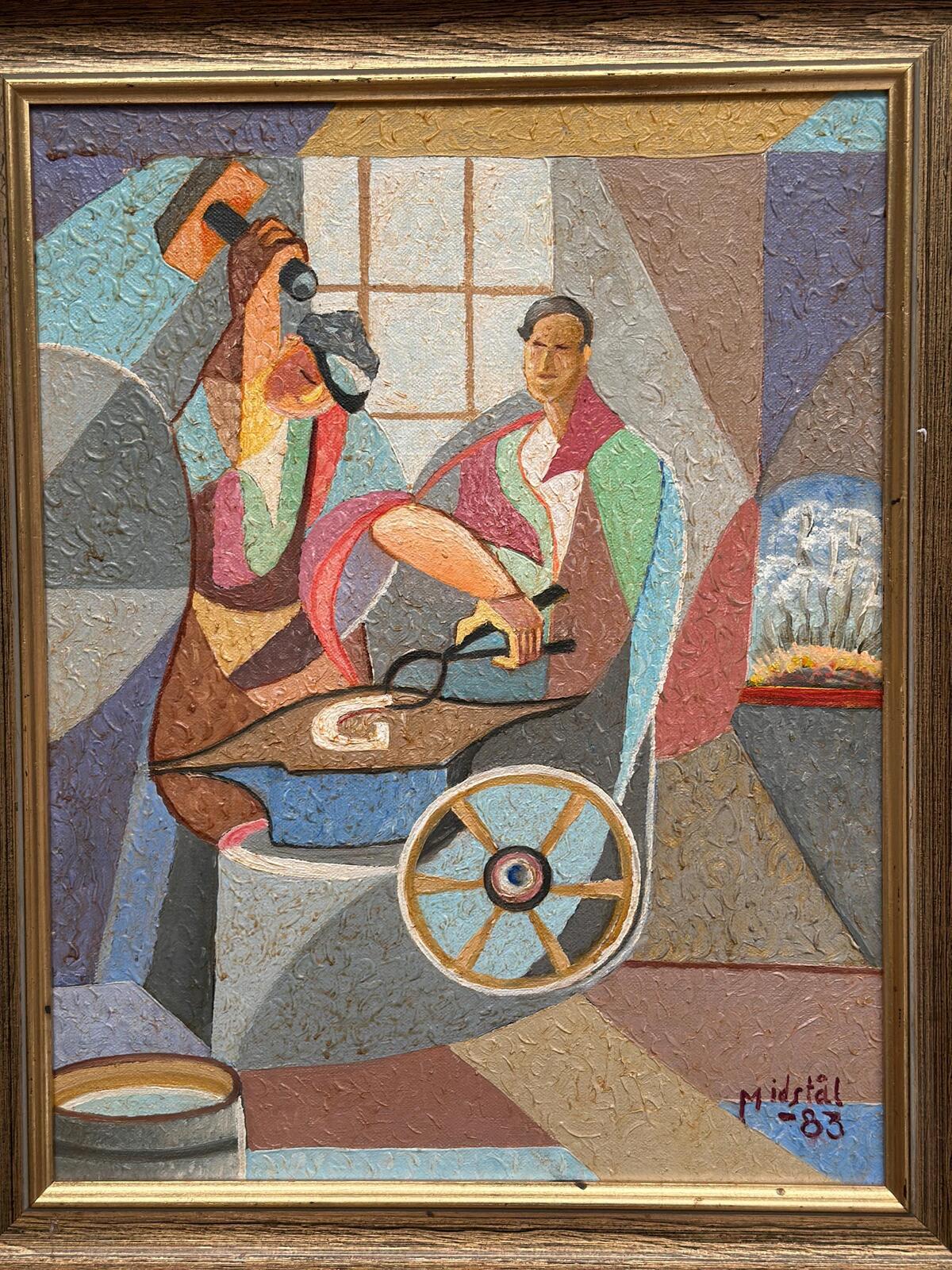 “Blacksmith ; Kubism” by Midstal