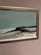 “Coastal Landscape” by Eric Cederberg (1897–1984)