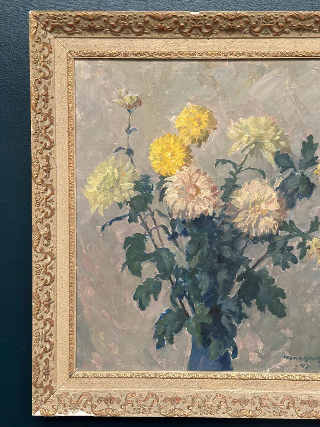 “Chrysanthemums” by Max Hellberg