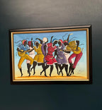 “Dancing Figures with Instruments” by R. Shaw