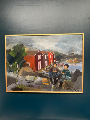 “Fisherman’s Idyll” by Bo Sjööberg