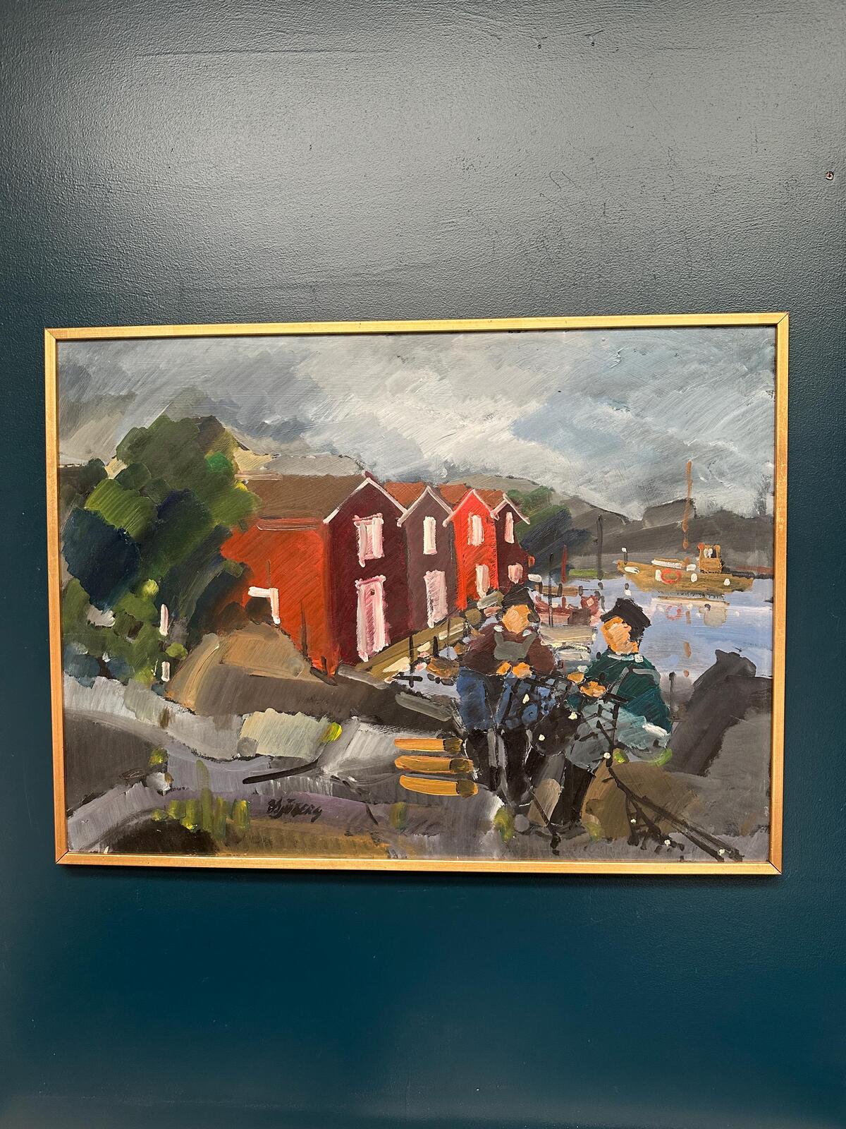 “Fisherman’s Idyll” by Bo Sjööberg