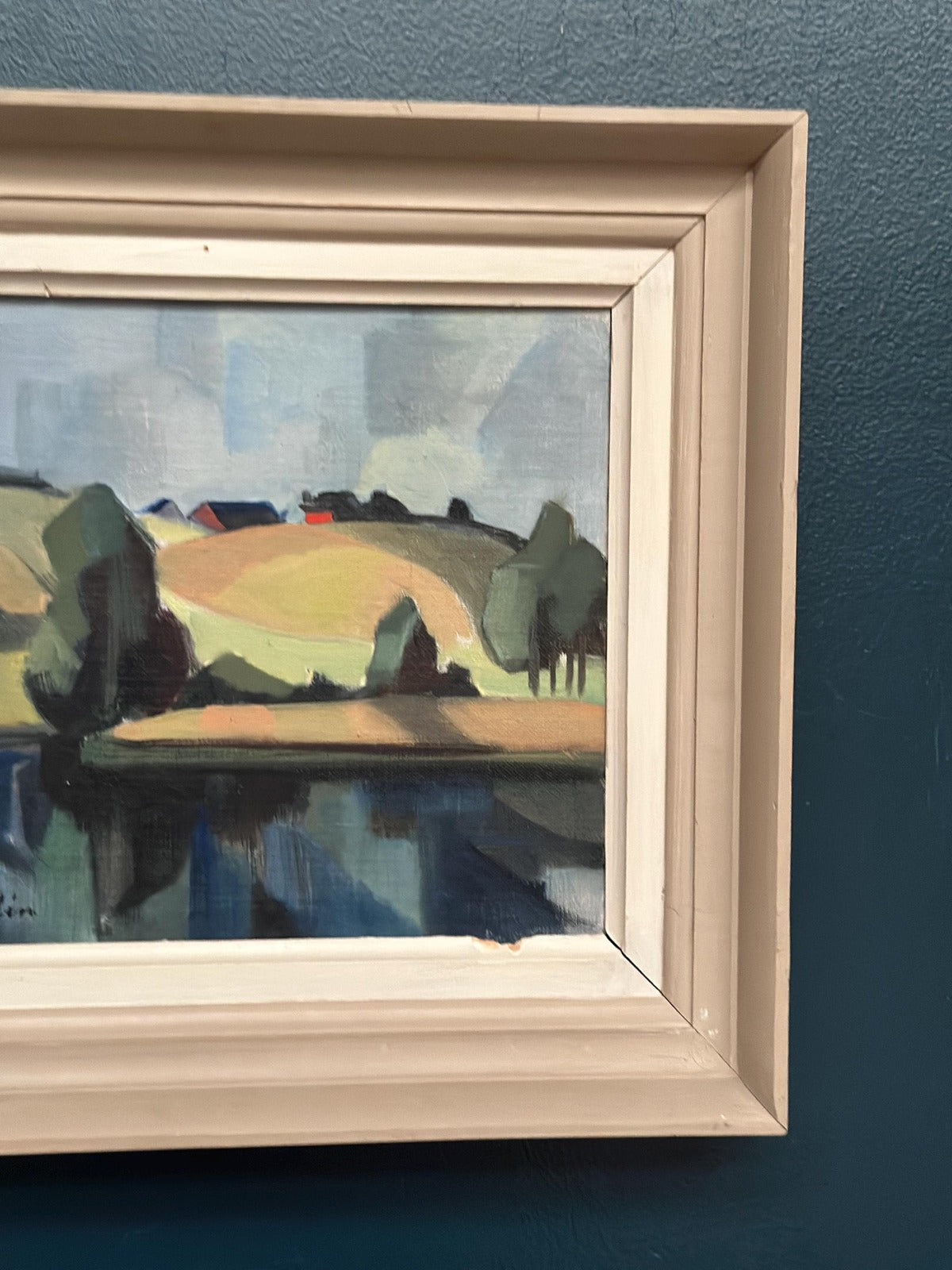 “Landscape with Huts” by Ruben Hedin