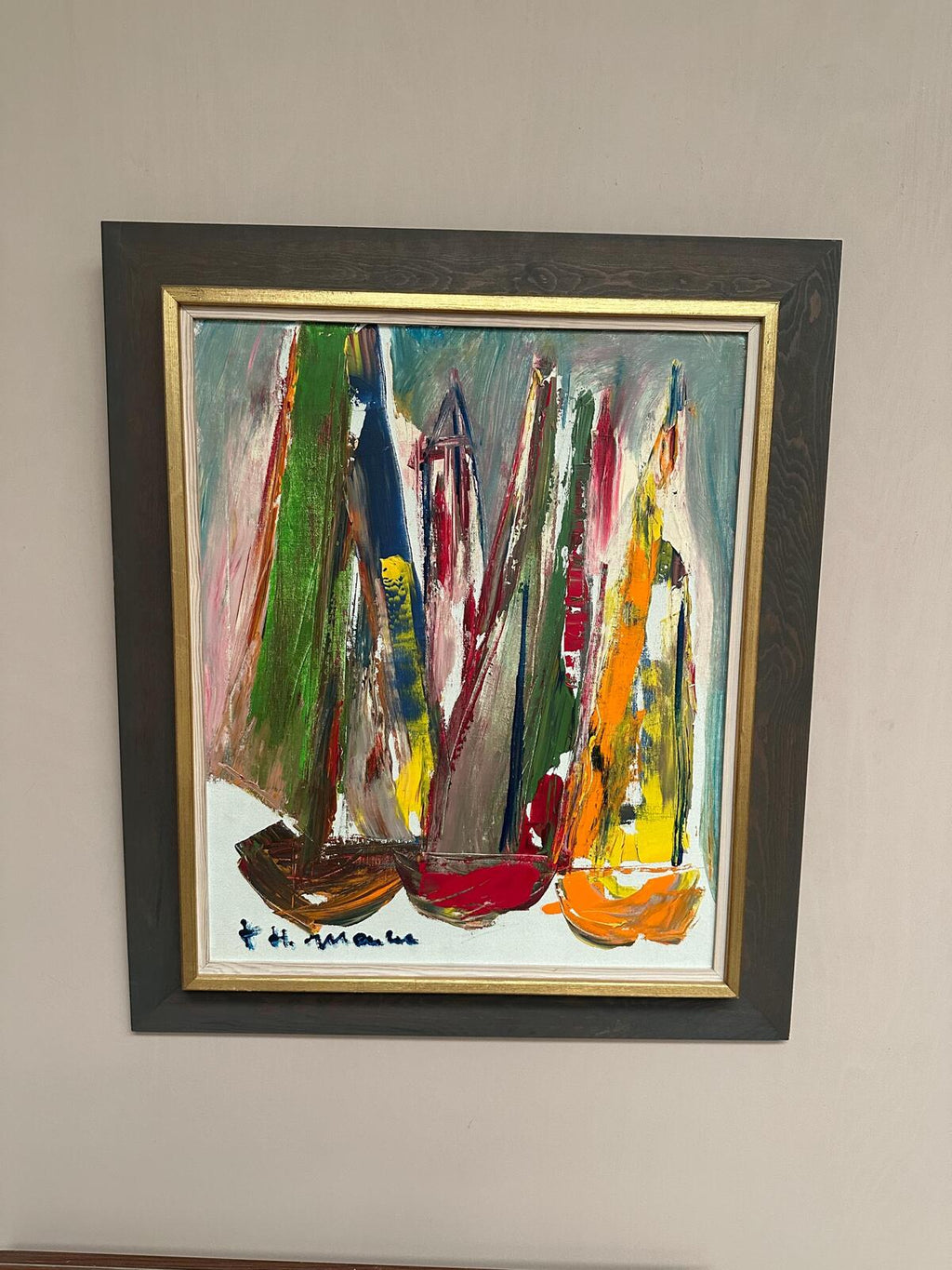 “Sailboats” by Helmut Mantel