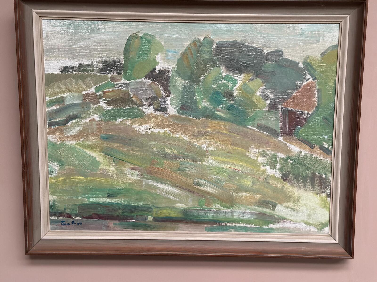 “Landscape” by Ture Pettersson (1919–2000)