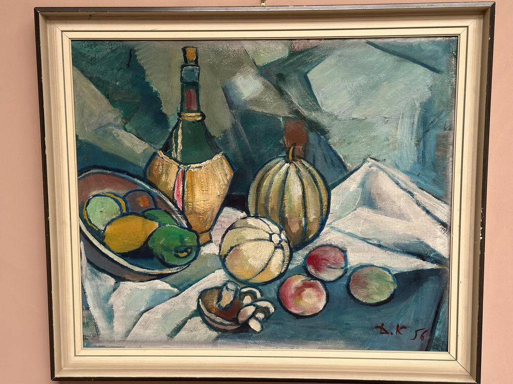 Wine and Fruit by D.K