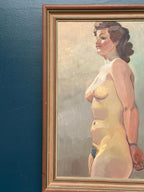 “Nude Study” attributed to Gustaf Gunnar Johansson
