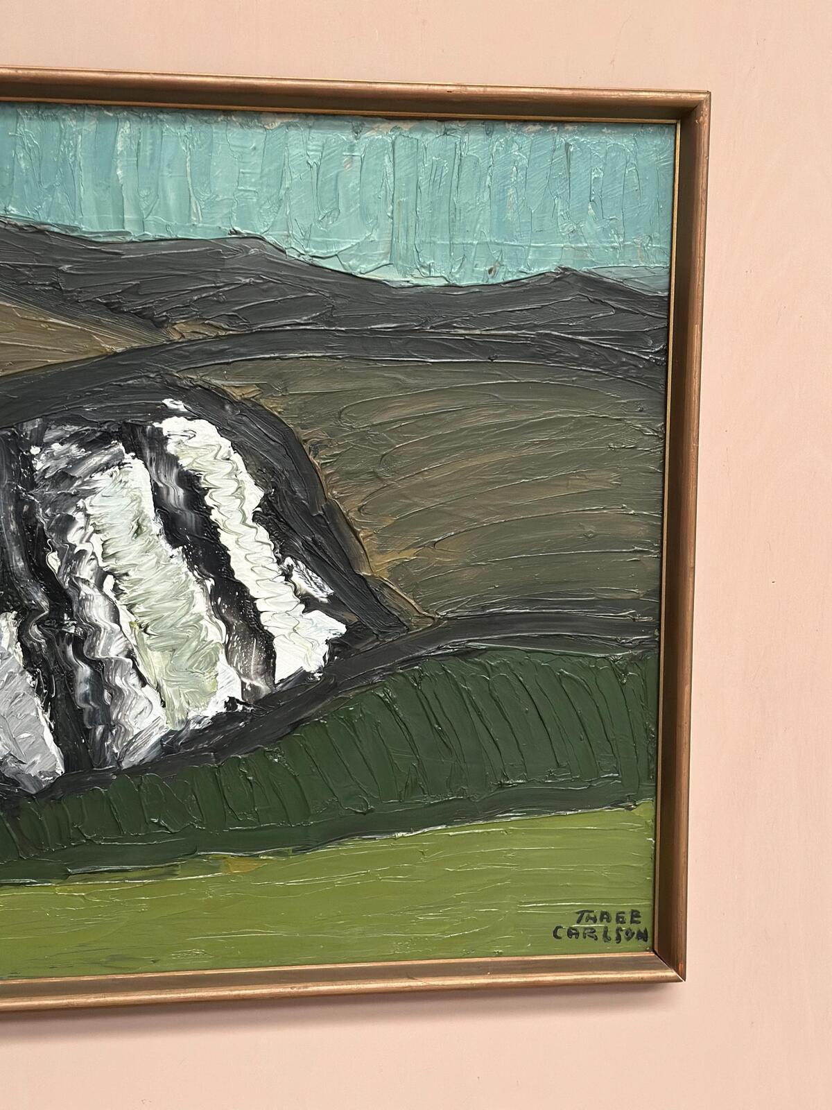 “Abstract Landscape” by Thage Carlson