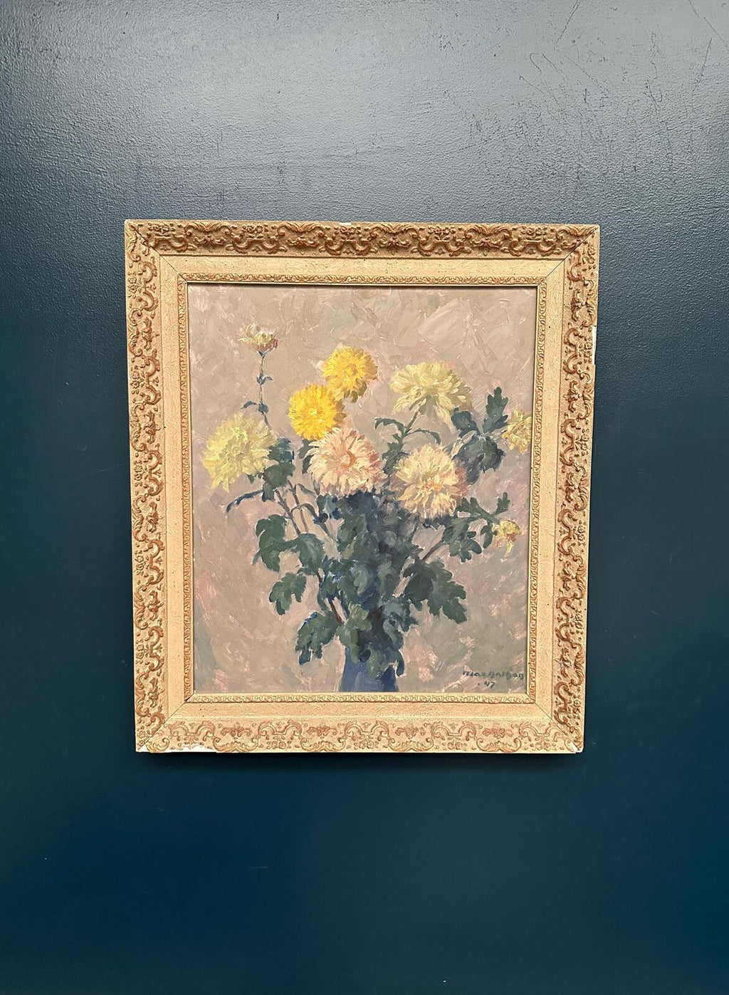“Chrysanthemums” by Max Hellberg