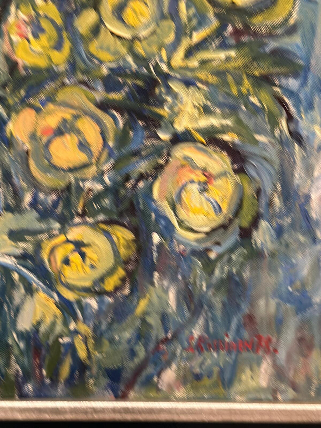 “Flower” by S. Koskinen – Dated 1978