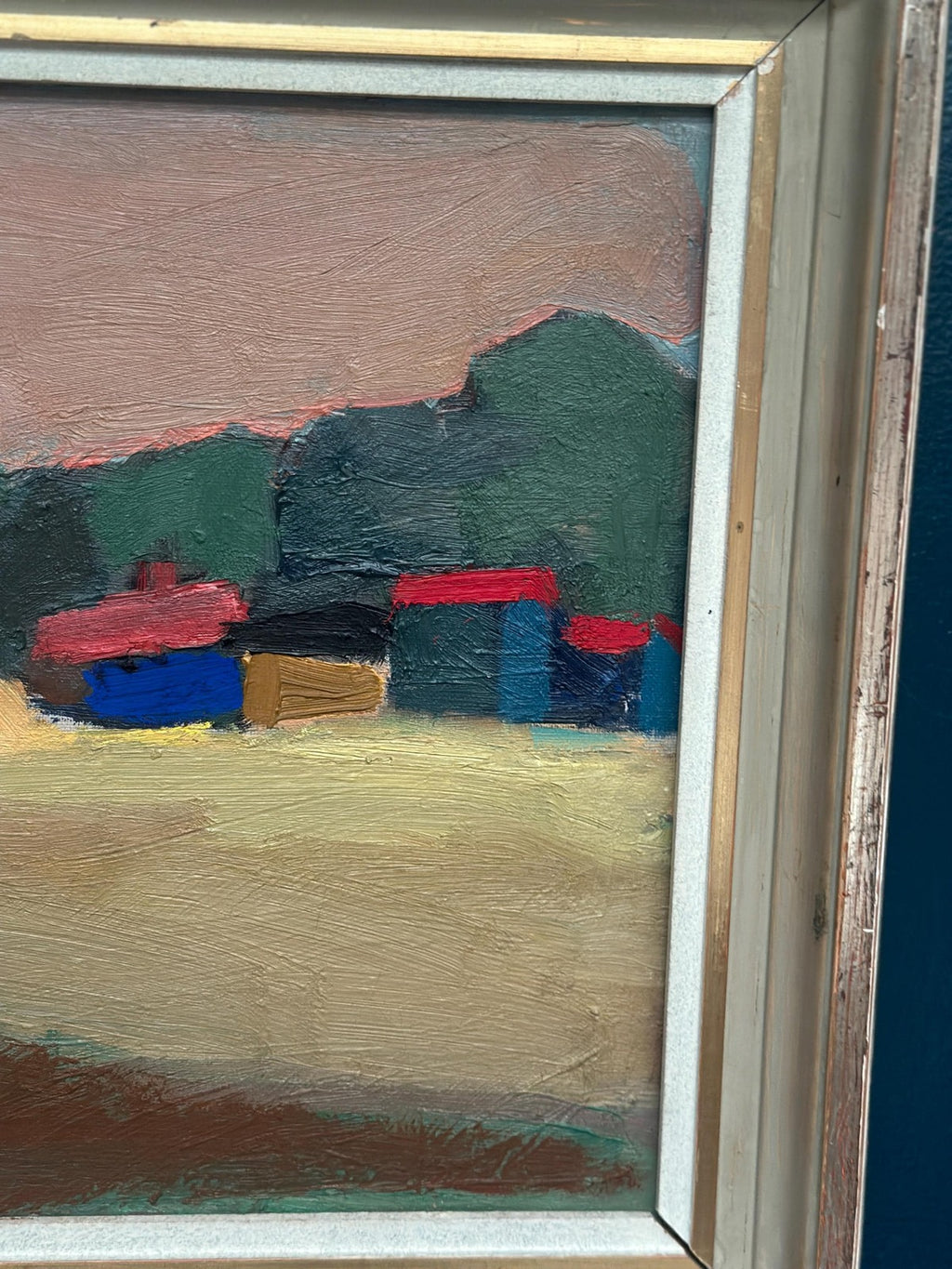 “Huts with Red Roofs” by Sven Andersson