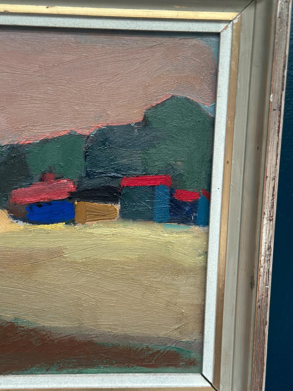 “Huts with Red Roofs” by Sven Andersson