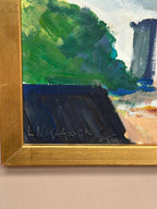 “Tree by the House” by L. Niklasson