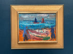 “Coastal Landscape with Fishermen and Boats” by Eric With