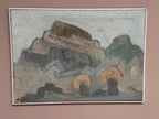 “Landscape” by Birger Bia Peterson (1916–1997)