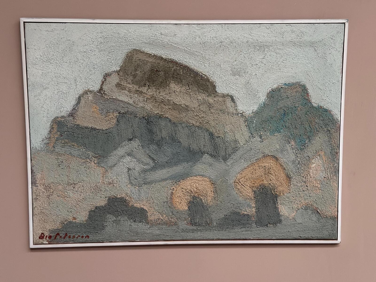 “Landscape” by Birger Bia Peterson (1916–1997)
