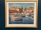 “Boats in the Harbor” by Ellis Wallin