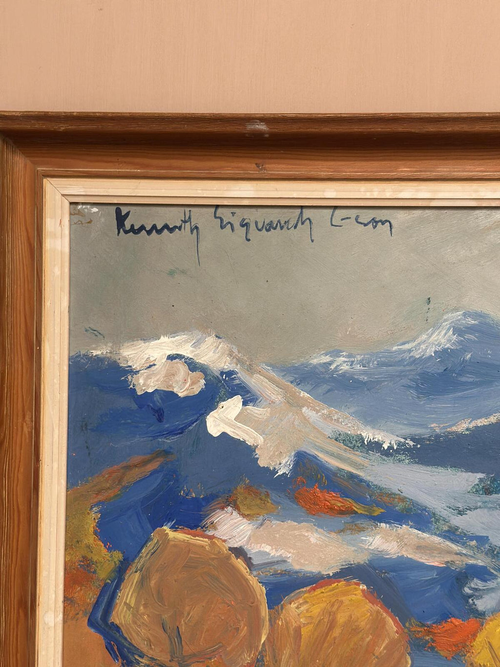 “Trees and Mountains” by Kenneth Sigvard