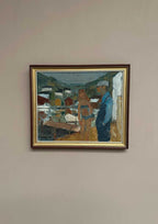 “Badgast och Fiskargubbe” by Fritz Henry Johansson