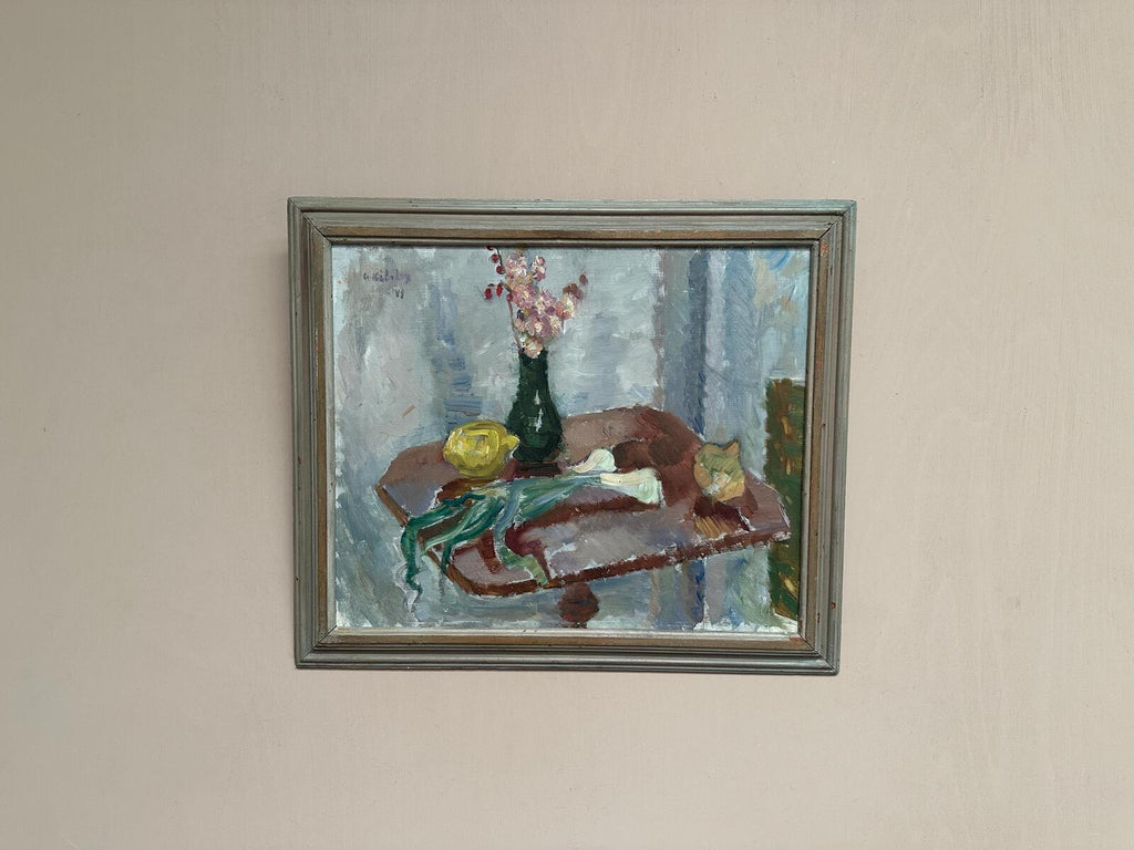 “Vase and Vegetables” by Arne Kilsby