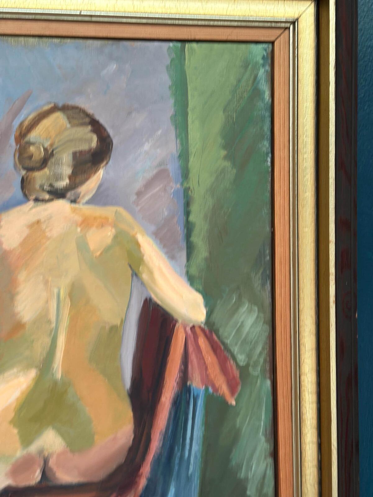 “Sitting Woman” (Attributed to Inger Hasselgren)