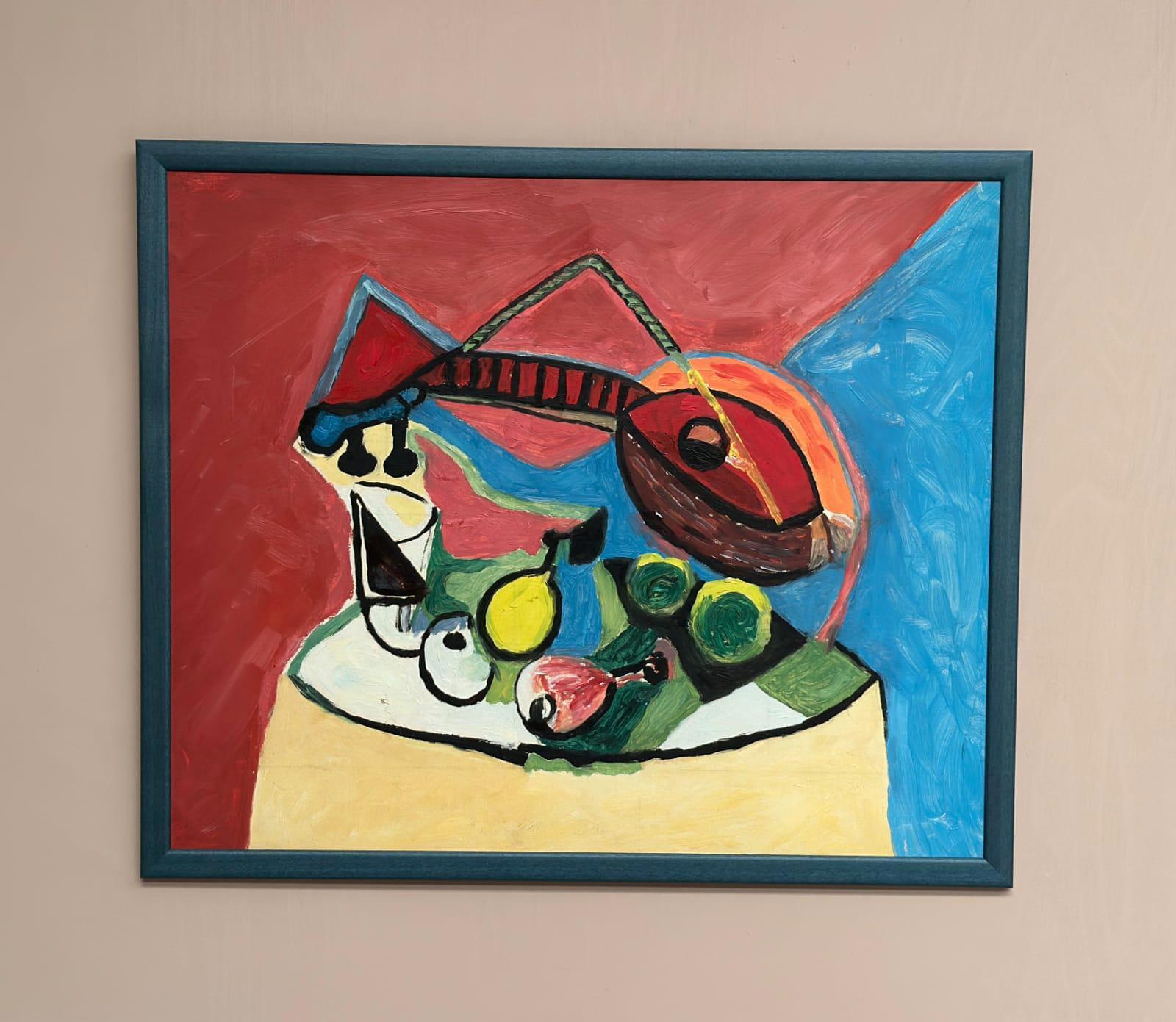 Sitar and Fruit
