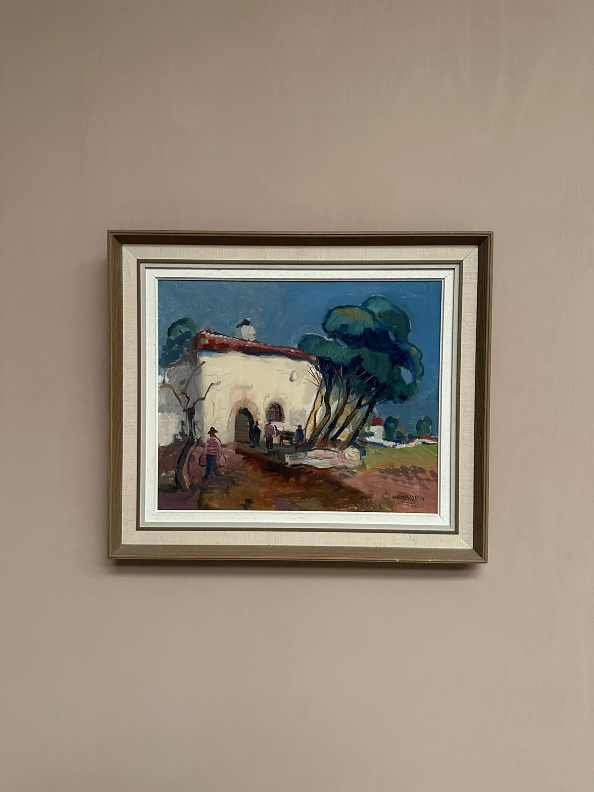 “Mediterranean Scene” by Axel Hamborn