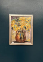“Vessel with Mimosa” by Monica Gilhorn