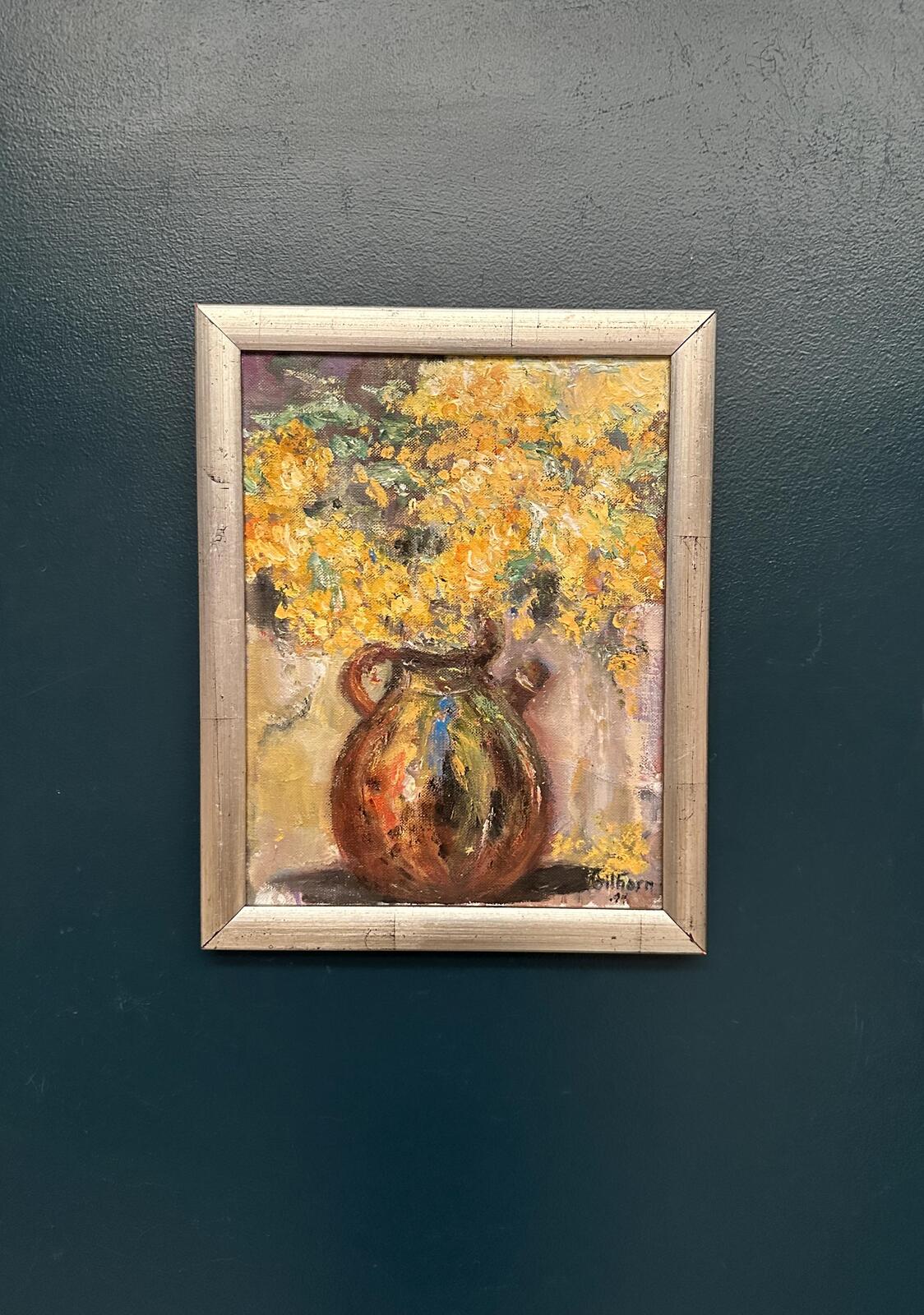 “Vessel with Mimosa” by Monica Gilhorn
