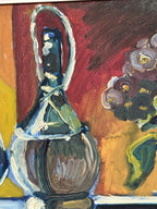 “Book and Flowers” by Eyvind Olesen