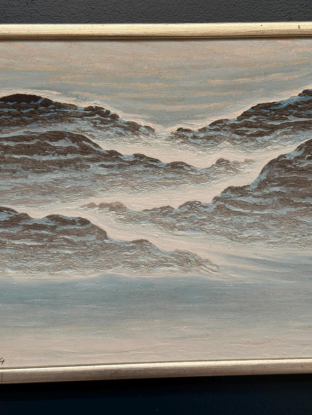 “Layered Tide” by John G. Lundberg