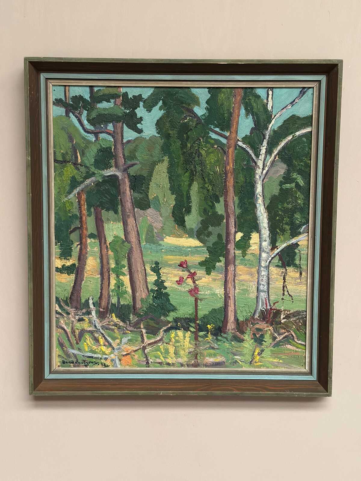 “Forest” by Bertil Lundgren (1900–1979)