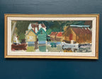 “Fishing Village” by Gösta Stawåsen