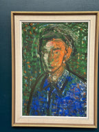 “Portrait” by Leonard Digris (1921–2003)