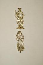 Pair of Mid-Century Brass Danish Sconces