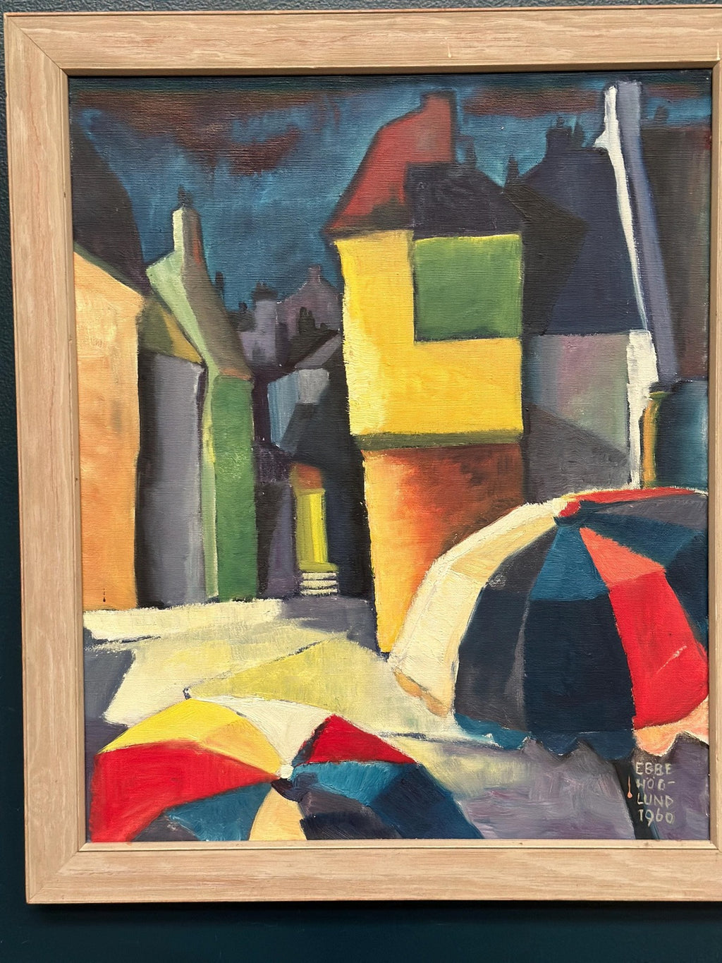 “Cityscape with House Facades” by Ebbe Höglund