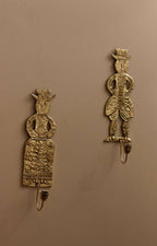 Pair of Mid-Century Brass Danish Sconces