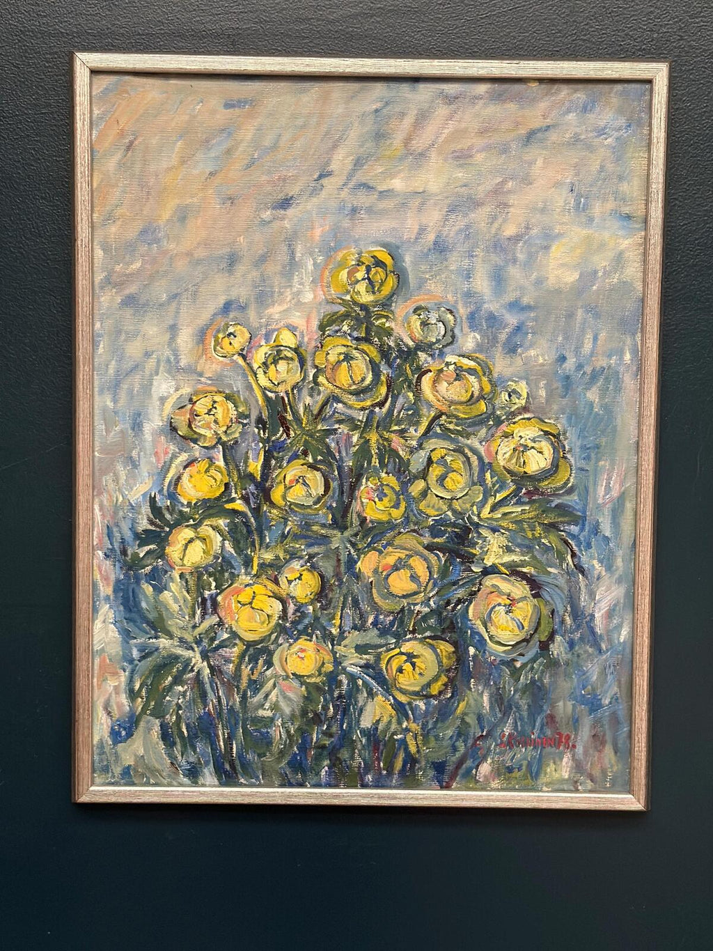 “Flower” by S. Koskinen – Dated 1978