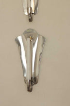 Pair Of Mid Century Swedish Pewter Sconces by GAB Sweden 1930s