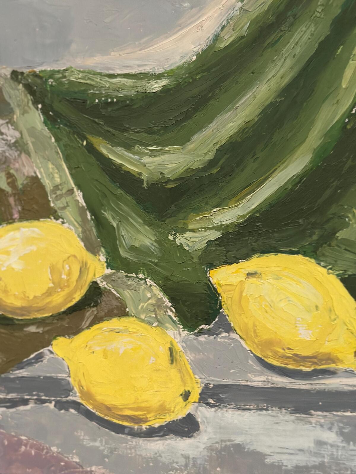 “Still Life with Lemons and Inkpot” by Gilber