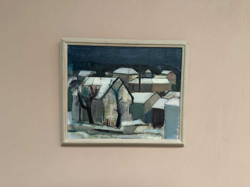 “Winter Night over the City” by Helmer Forslund