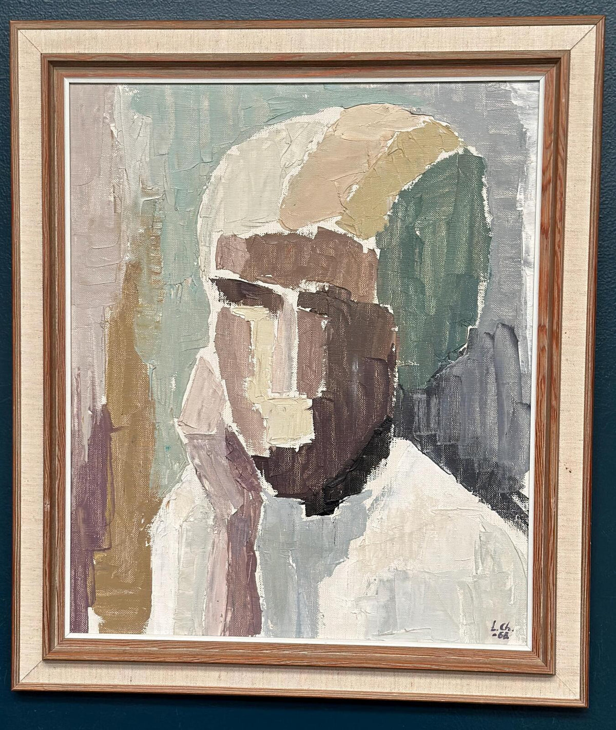 “Cubist Portrait” by Liisa Chaudhuri