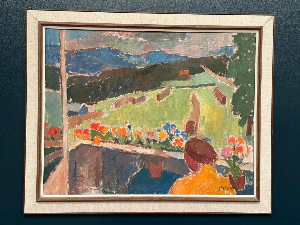 “Balcony View” by John Hedman