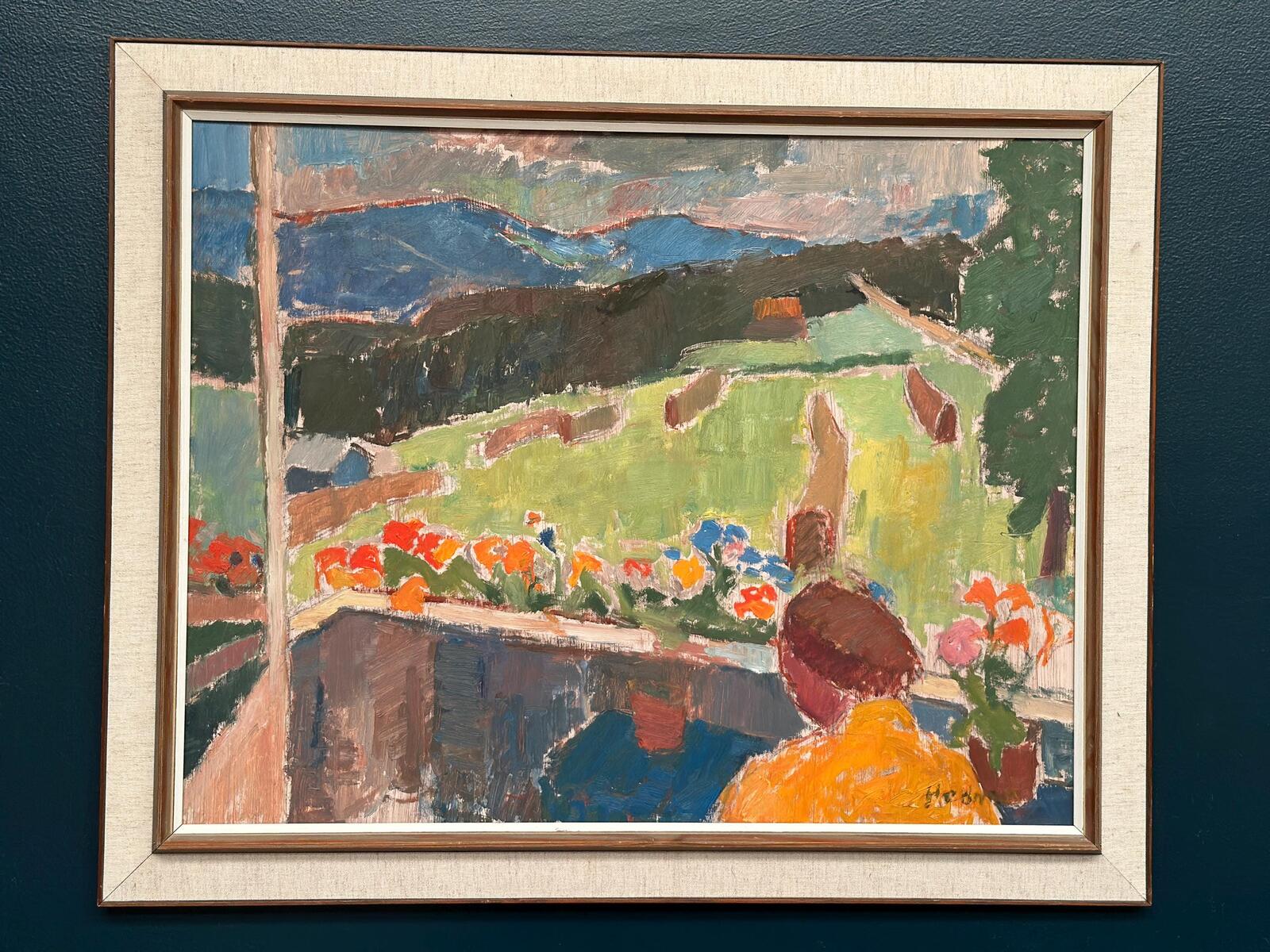“Balcony View” by John Hedman