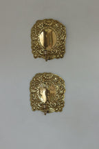 Pair of Mid-Century Swedish Brass Sconces