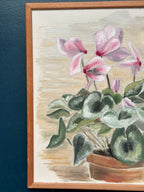 “Still Life with Pink Flowers ” by ADA