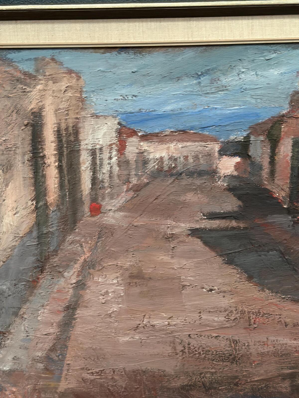 “Bygata med hus, Spanien” by Jean Ragnar