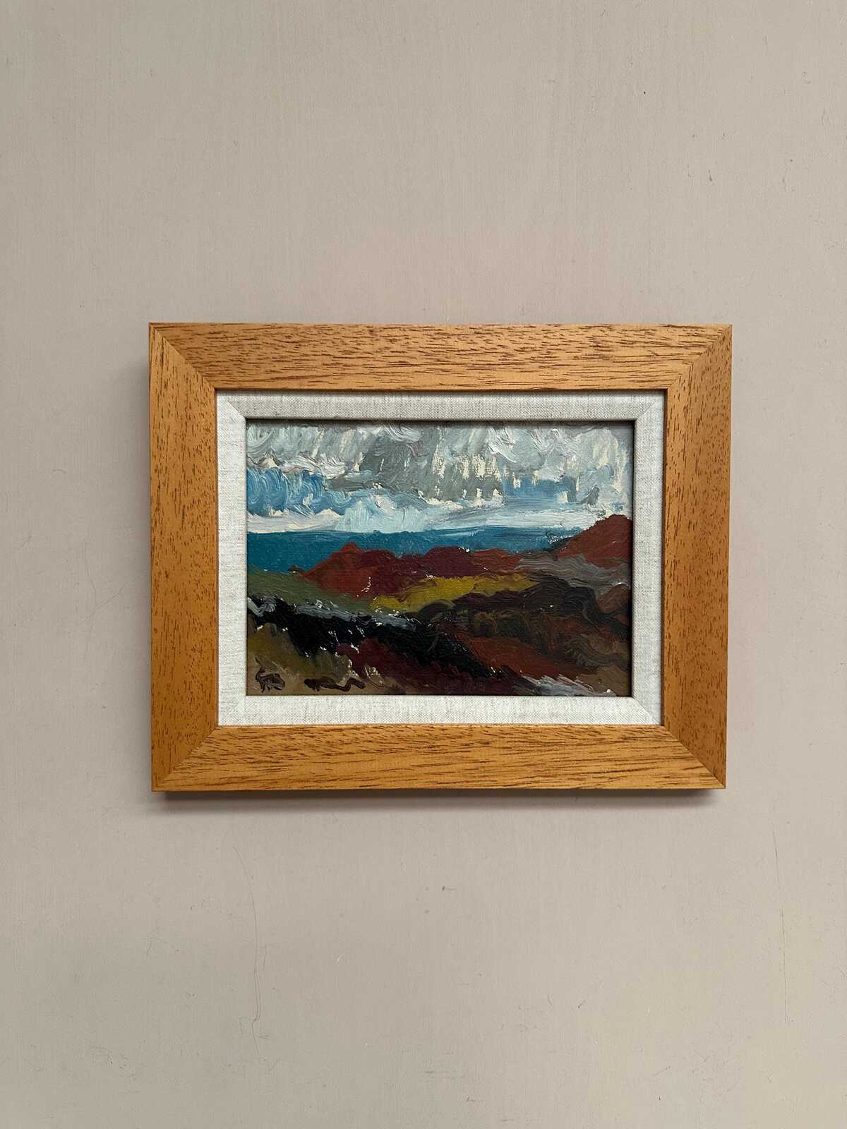 “Landscape” by Göran Brunius (1911–2005)